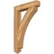 Ekena Millwork Thorton Arts & Crafts Rough Sawn Bracket, Western Red Cedar, 4"W x 24"D x 36"H BKT04X24X36THR03RWR - alternate 1